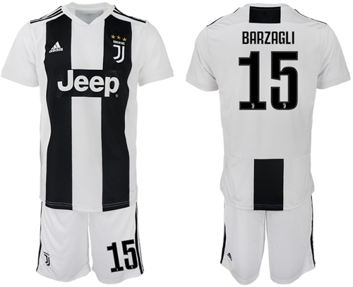 Juventus #15 Barzagli Home Soccer Club Jersey Juventus #15 Barzagli Home Soccer Club Jersey