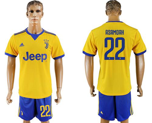 Juventus #22 Asamoah Away Soccer Club Jersey Juventus #22 Asamoah Away Soccer Club Jersey