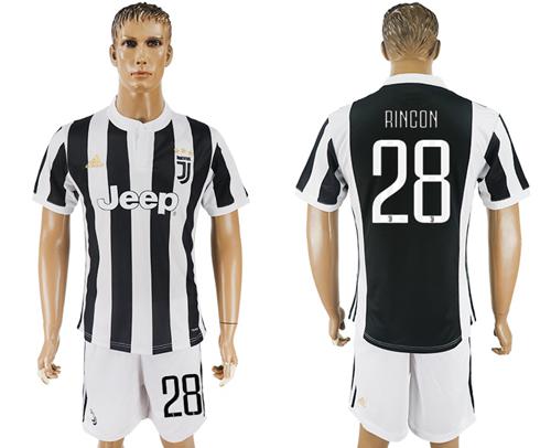 Juventus #28 Rincon Home Soccer Club Jersey