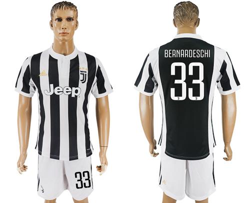 Juventus #33 Bernardeschi Home Soccer Club Jersey Juventus #33 Bernardeschi Home Soccer Club Jersey