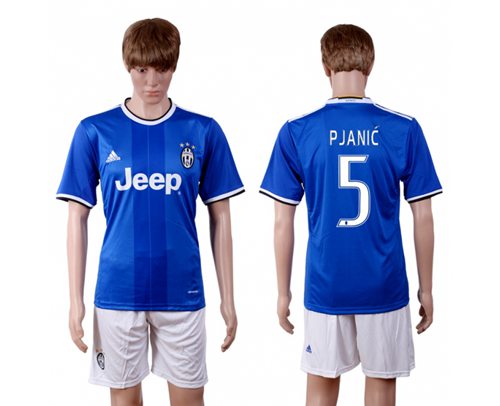 Juventus #5 Pjanic Away Soccer Club Jersey Juventus #5 Pjanic Away Soccer Club Jersey