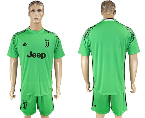 Juventus Blank Green Goalkeeper Soccer Club Jersey Juventus Blank Green Goalkeeper Soccer Club Jersey