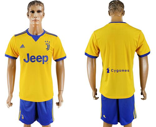 Juventus Blank Yellow Soccer Club Jersey Juventus Blank Yellow Soccer Club Jersey