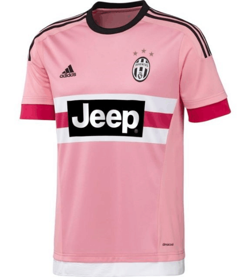 Juventus Jeep Soccer Club Pink Jersey