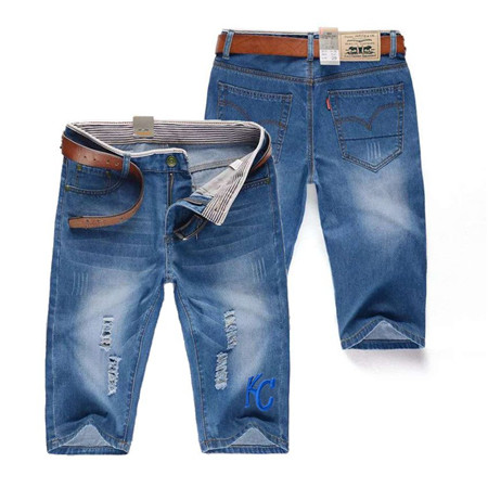 Kansas City Royals Team Logo Light Blue MLB Jeans