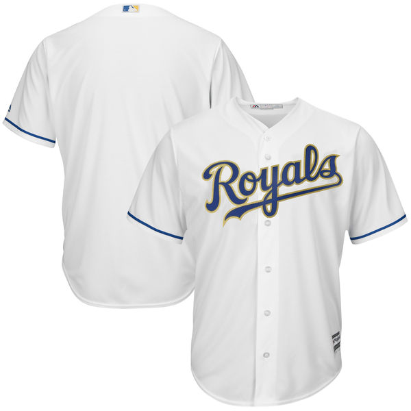Kansas City Royals White Customized Youth MLB Jersey Kansas City Royals White Customized Youth MLB Jersey