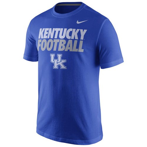 Kentucky Wildcats Nike Practice T-Shirt Royal Blue