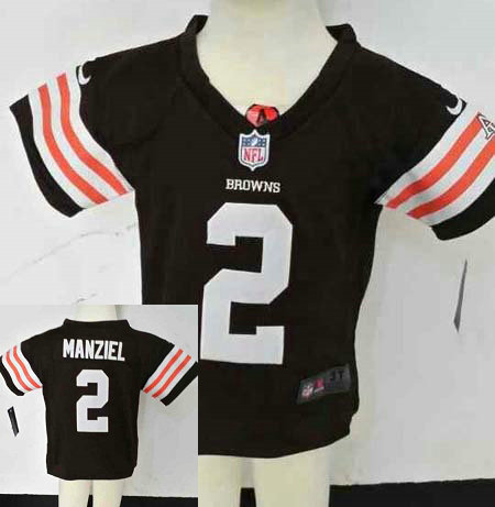 Kids Johnny Manziel Cleveland Browns #2 Brown Nike Jersey Kids Johnny Manziel Cleveland Browns #2 Brown Nike Jersey