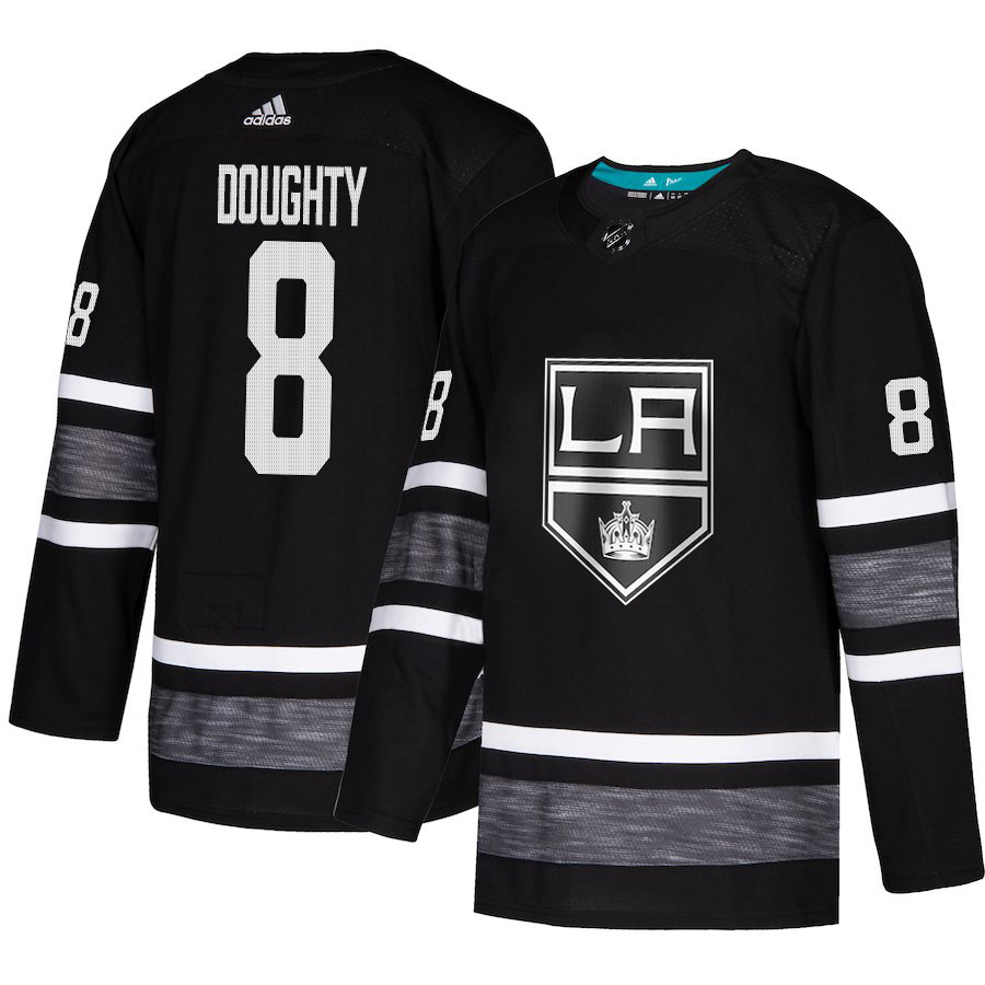 Kings #8 Drew Doughty Black Authentic 2019 All-Star Stitched Youth Hockey Jersey