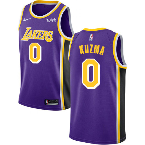 Lakers #0 Kyle Kuzma Purple Women's Basketball Swingman Statement Edition Jersey Lakers #0 Kyle Kuzma Purple Women's Basketball Swingman Statement Edition Jersey