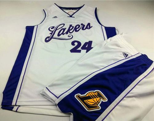 Lakers #24 Kobe Bryant White 2015-2016 Christmas Day A Set Stitched NBA Jersey Lakers #24 Kobe Bryant White 2015-2016 Christmas Day A Set Stitched NBA Jersey