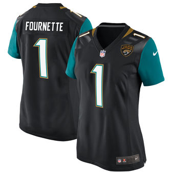 Leonard Fournette Jacksonville Jaguars Nike Women's 2017 Draft Pick Game Jersey - Black