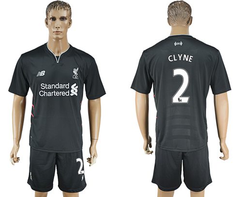 Liverpool #2 Clyne Away Soccer Club Jersey Liverpool #2 Clyne Away Soccer Club Jersey