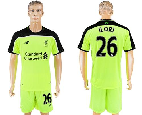 Liverpool #26 Ilori Sec Away Soccer Club Jersey Liverpool #26 Ilori Sec Away Soccer Club Jersey
