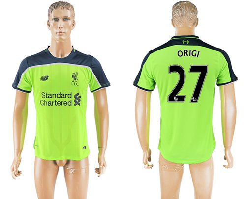 Liverpool #27 Origi Sec Away Soccer Club Jersey