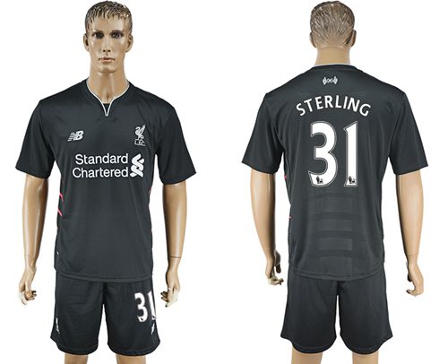 Liverpool #31 Sterling Away Soccer Club Jersey Liverpool #31 Sterling Away Soccer Club Jersey