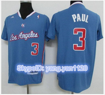 Los Angeles Clippers #3 Chris Paul Light Blue Pride Swingman Stitched NBA Jersey Los Angeles Clippers #3 Chris Paul Light Blue Pride Swingman Stitched NBA Jersey