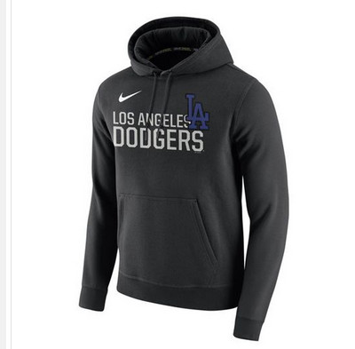 Los Angeles Dodgers Nike Club Fleece Pullover Black MLB Hoodie