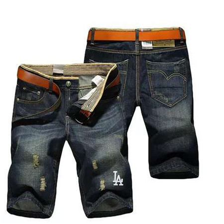 Los Angeles Dodgers Team Logo Black MLB Jeans