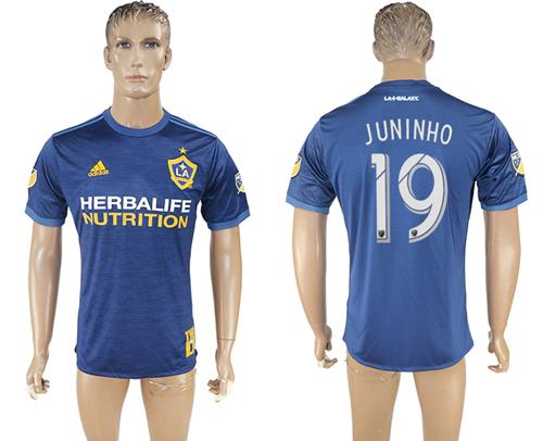 Los Angeles Galaxy #19 Juninho Away Soccer Club Jersey