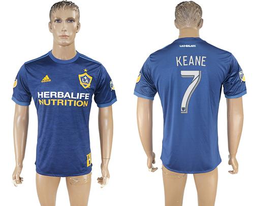Los Angeles Galaxy #7 Keane Away Soccer Club Jersey