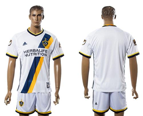 Los Angeles Galaxy Blank Home Soccer Club Jersey