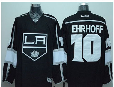 Los Angeles Kings #10 Christian Ehrhoff Black Stitched NHL Jersey Los Angeles Kings #10 Christian Ehrhoff Black Stitched NHL Jersey