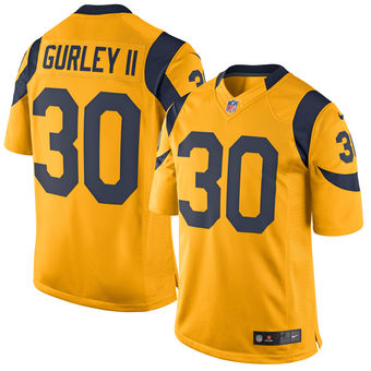Los Angeles Rams Nike Color Rush Limited Jersey - Gold