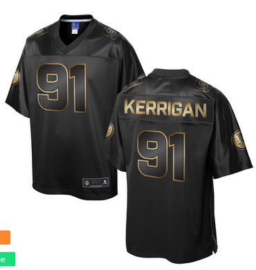 MEN'S WASHINGTON REDSKINS RYAN KERRIGAN PRO LINE BLACK GOLD COLLECTION JERSEY MEN'S WASHINGTON REDSKINS RYAN KERRIGAN PRO LINE BLACK GOLD COLLECTION JERSEY