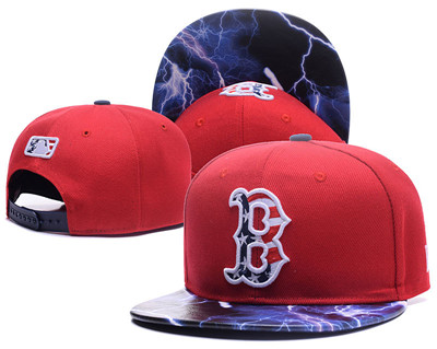 MLB Boston Red Sox USA Flag Logo Red Adjustable Hat LH MLB Boston Red Sox USA Flag Logo Red Adjustable Hat LH