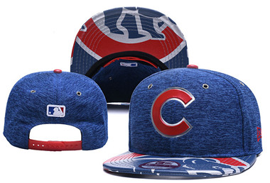 MLB Chicago Cubs Team Logo Navy Adjustable Hat 49