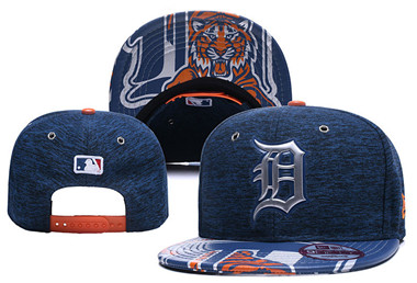 MLB Detroit Tigers Team Logo Navy Adjustable Hat