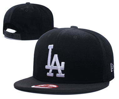 MLB Los Angeles Dodgers Team Logo Black Adjustable Hat MLB Los Angeles Dodgers Team Logo Black Adjustable Hat
