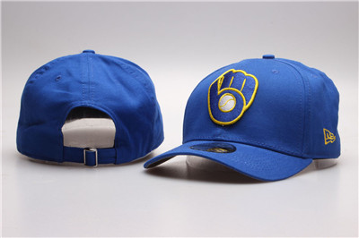 MLB Milwaukee Brewers Stitched Snapback Hats 008