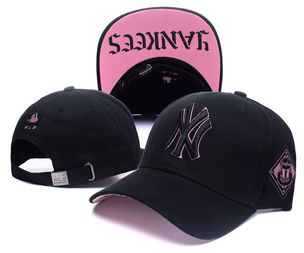 MLB New York Yankees Stitched Snapback Hats 16
