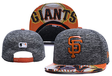 MLB San Francisco Giants Team Logo Gray Adjustable Hat