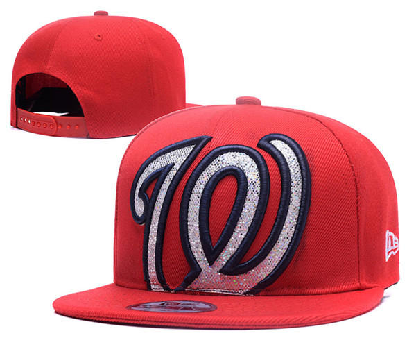 MLB Washington Nationals Stitched Snapback Hats 4