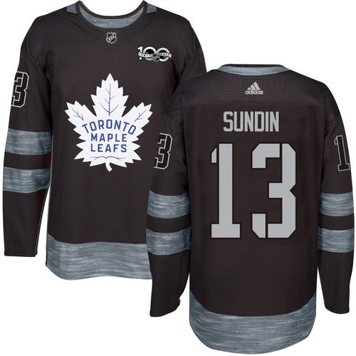 Maple Leafs #13 Mats Sundin Black 1917-2017 100th Anniversary Stitched NHL Jersey Maple Leafs #13 Mats Sundin Black 1917-2017 100th Anniversary Stitched NHL Jersey