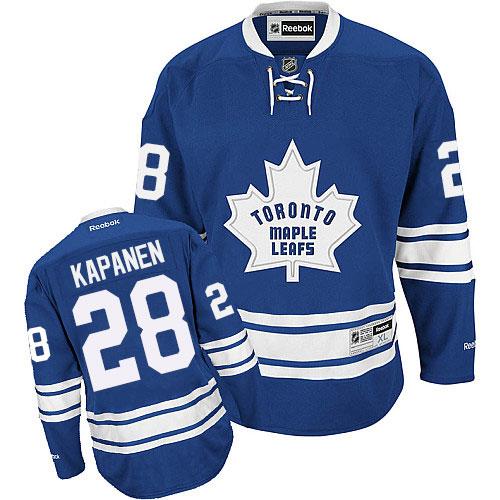 Maple Leafs #28 Kasperi Kapanen Blue Alternate Stitched NHL Jersey Maple Leafs #28 Kasperi Kapanen Blue Alternate Stitched NHL Jersey