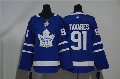 Maple Leafs #91 John Tavares Blue Women Adidas Jersey Maple Leafs #91 John Tavares Blue Women Adidas Jersey