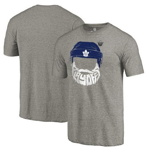 Maple Leafs 2017 Stanley Cup Playoffs Gray Men's Short Sleeve T-Shirt