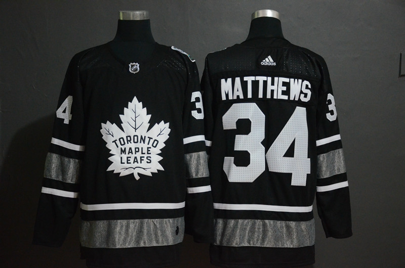 Maple Leafs 34 Auston Matthews Black 2019 NHL All-Star Adidas Jersey Maple Leafs 34 Auston Matthews Black 2019 NHL All-Star Adidas Jersey
