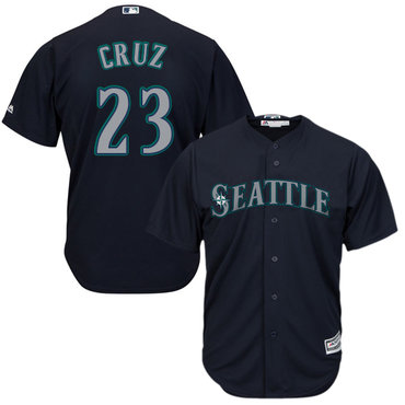 Mariners #23 Nelson Cruz Navy Blue Cool Base Stitched Youth MLB Jersey Mariners #23 Nelson Cruz Navy Blue Cool Base Stitched Youth MLB Jersey