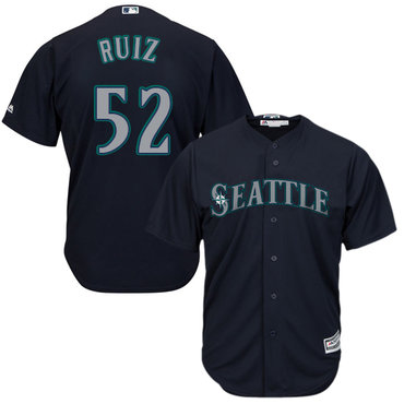 Mariners #52 Carlos Ruiz Navy Blue Cool Base Stitched Youth MLB Jersey Mariners #52 Carlos Ruiz Navy Blue Cool Base Stitched Youth MLB Jersey