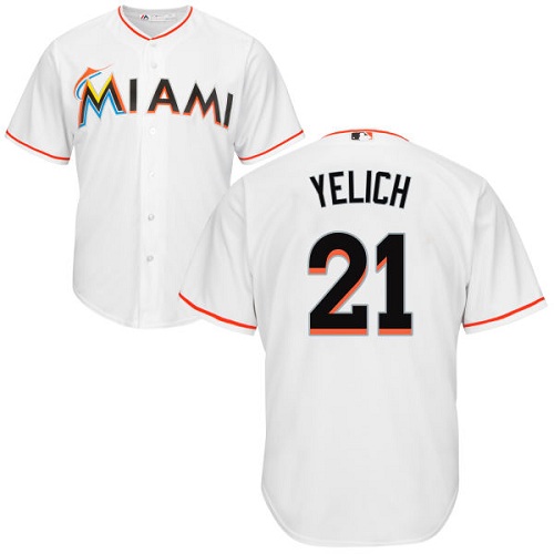 Marlins #21 Christian Yelich White Cool Base Stitched Youth MLB Jersey Marlins #21 Christian Yelich White Cool Base Stitched Youth MLB Jersey