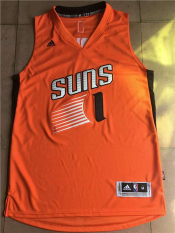 Men's  Phoenix Suns adidas Booker Replica Jersey - Orange