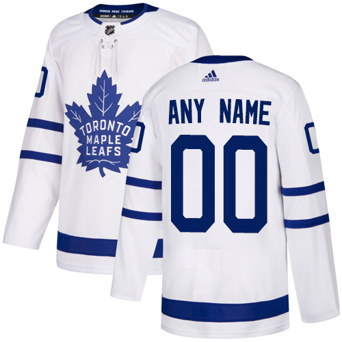 Men's Adidas Maple Leafs Personalized Authentic White Road NHL Jersey Men's Adidas Maple Leafs Personalized Authentic White Road NHL Jersey