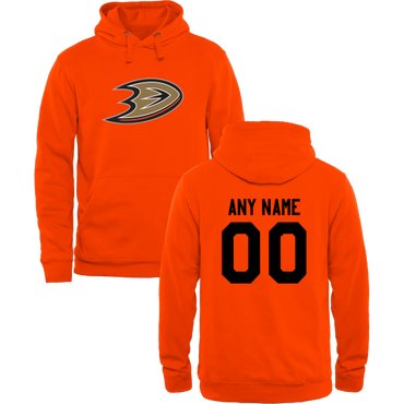 Men's Anaheim Ducks Custom Hooded Sweatshirt