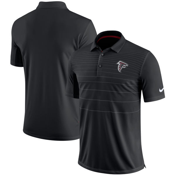 Men's Atlanta Falcons Nike Black Early Season Polo