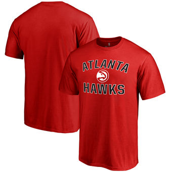 Men's Atlanta Hawks Red Big & Tall Victory Arch T-Shirt